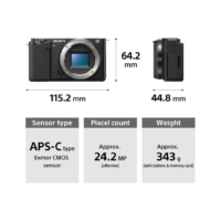 38 Sony ZV-E10 Mirrorless Camera (Black) - Image 2