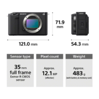45 Sony ZV-E1 Mirrorless Camera (Black) - Image 2