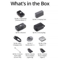 DJI Mic 2 2-Person Compact Digital Wireless Microp…e SystemRecorder for Camera & Smartphone (2.4 GHz) - Image 2