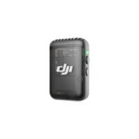 DJI Mic 2 Clip-On TransmitterRecorder with Built-In Microphone (2.4 GHz, Shadow Black)