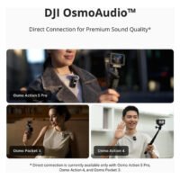 DJI Mic 2 Clip-On TransmitterRecorder with Built-In Microphone (2.4 GHz, Shadow Black) - Image 2