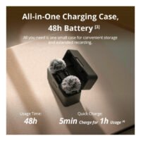 DJI Mic Mini Compact Wireless Microphone System for Camera & Smartphone (2.4 GHz) Single - Image 5