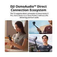 DJI Mic Mini Compact Wireless Microphone System for Camera & Smartphone (2.4 GHz) Single - Image 4